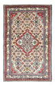 Hamadan Teppich 99x155cm - Perserteppich - blau