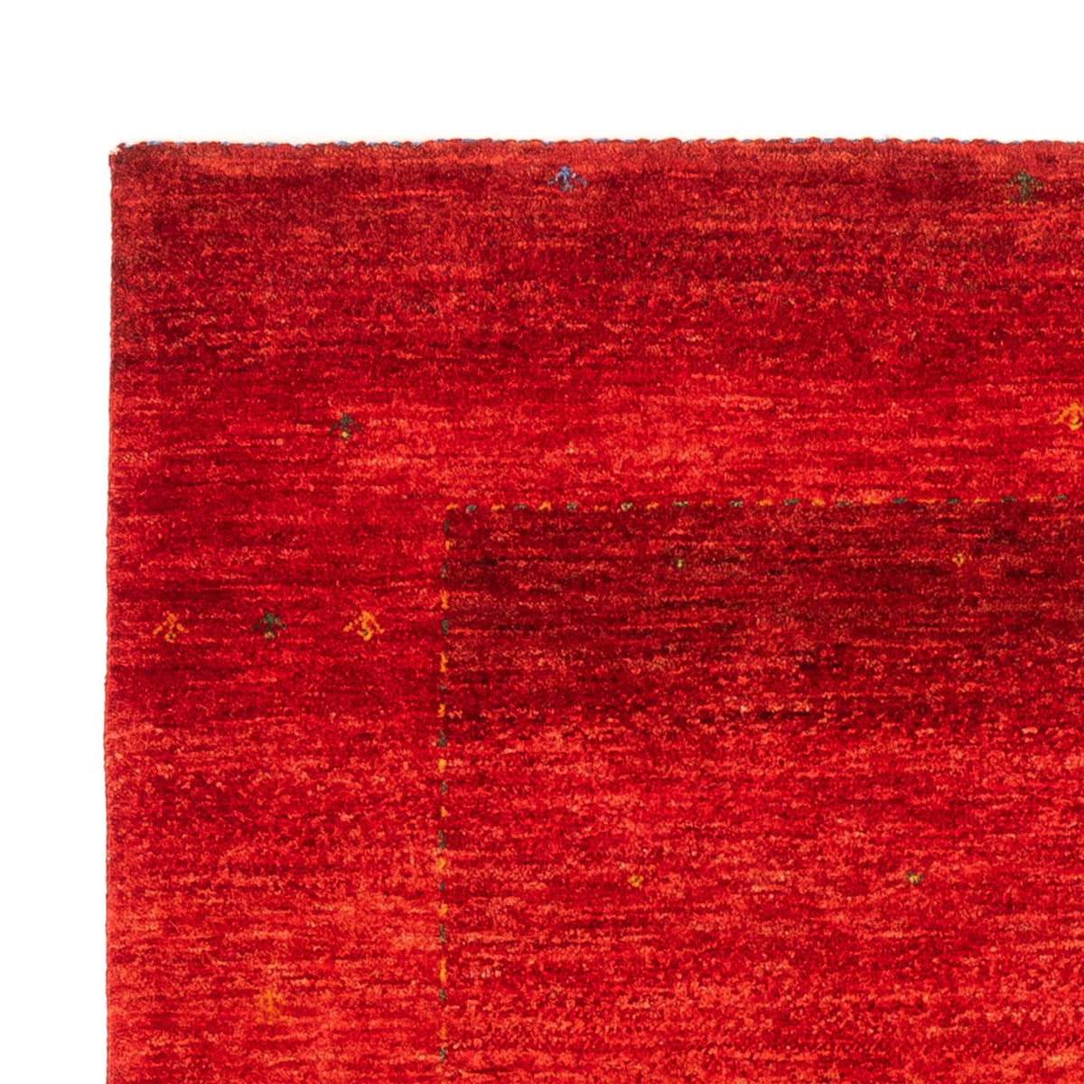 Gabbeh Teppich - Loribaft Perser - 120 x 164 cm - rot
