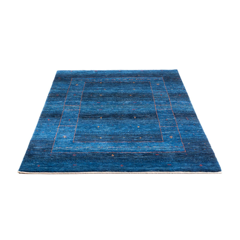Gabbeh Teppich - Loribaft Perser - 120 x 174 cm - blau