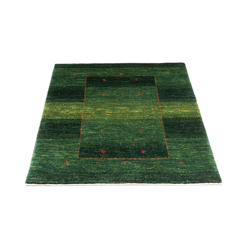 Loribaft Teppich Perser 79x120cm - Orientteppich - grün