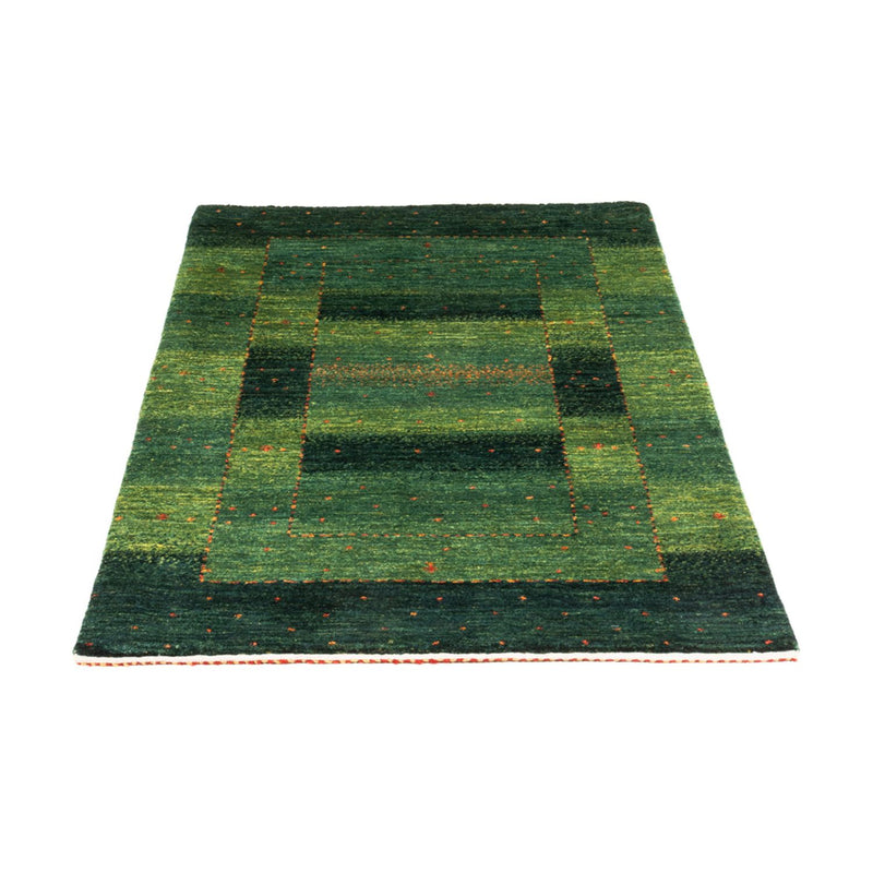 Loribaft Teppich Perser 84x136cm - Orientteppich - grün