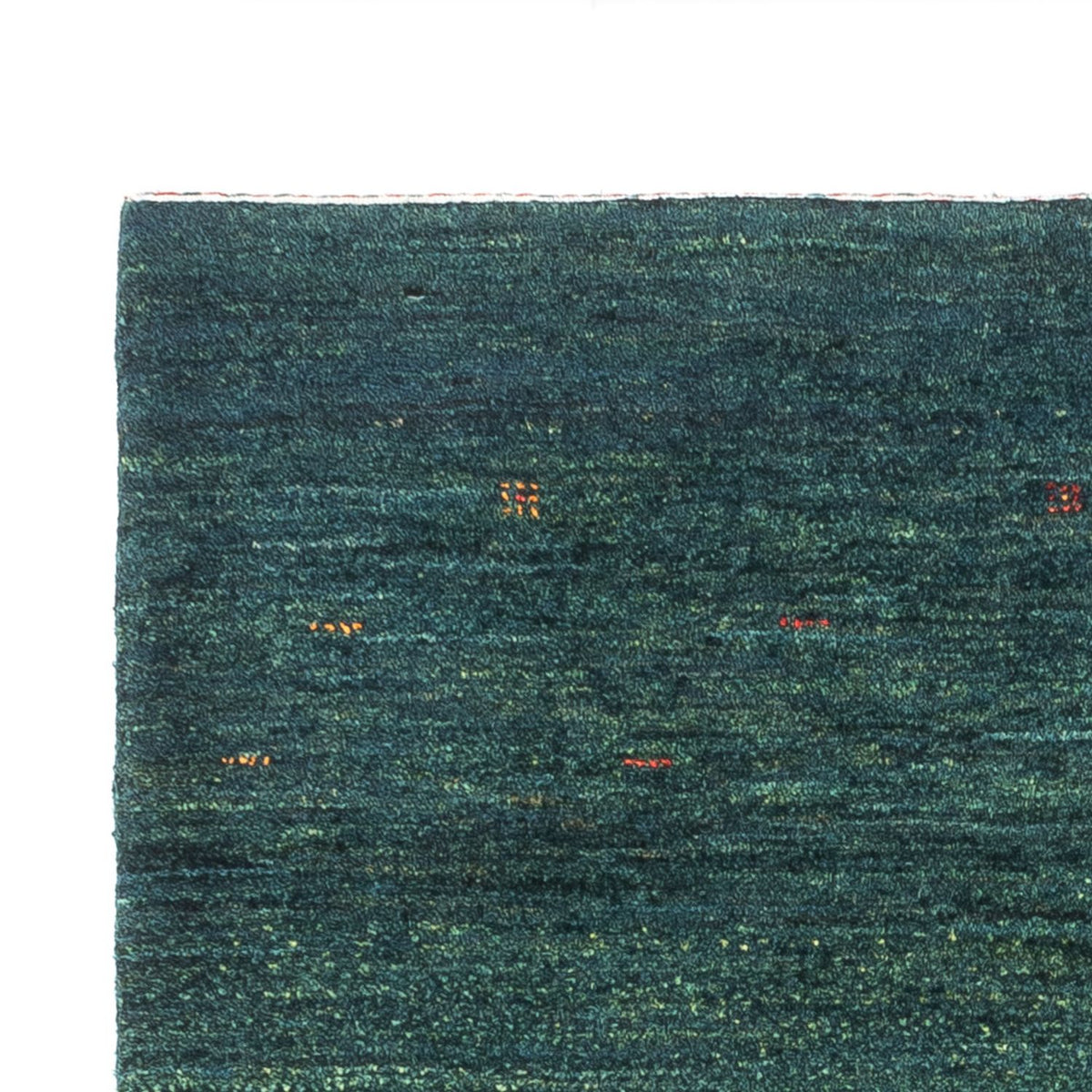 Loribaft Teppich Perser 84x144cm - Orientteppich - grün