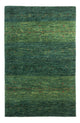 Loribaft Teppich Perser 81x125cm - Orientteppich - grün