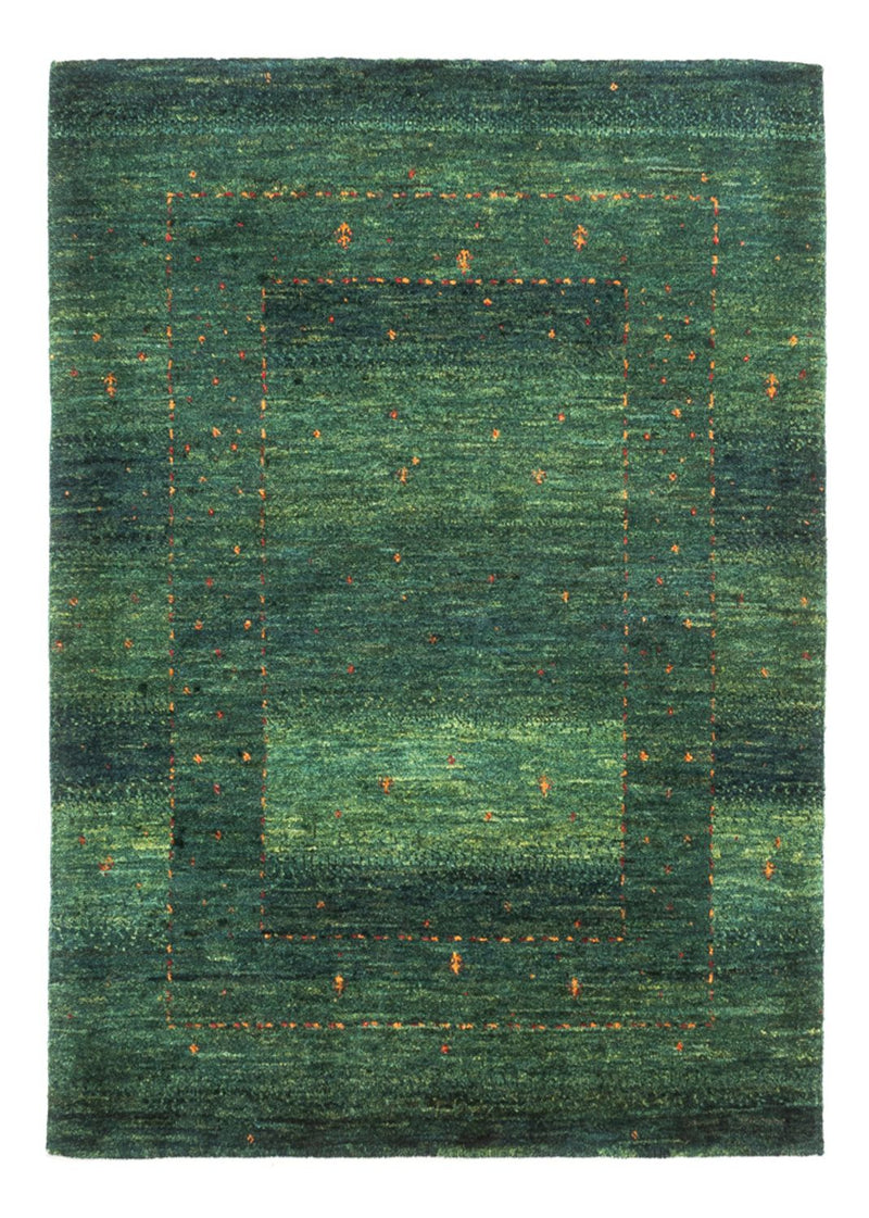 Loribaft Teppich Perser 86x119cm - Orientteppich - grün