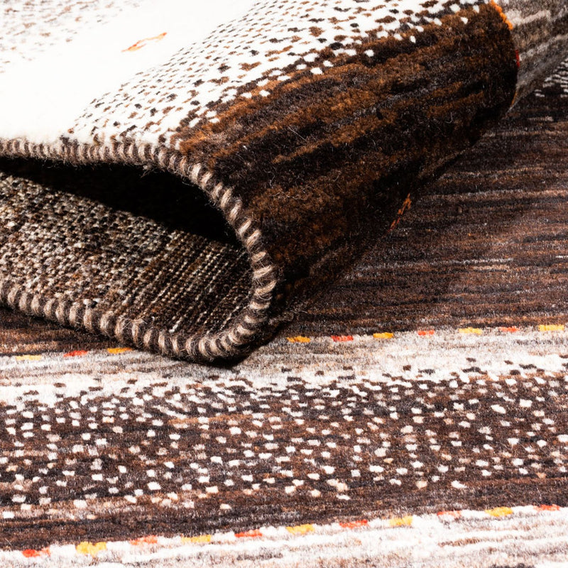 Loribaft Teppich Perser 129x187cm - Orientteppich - grau