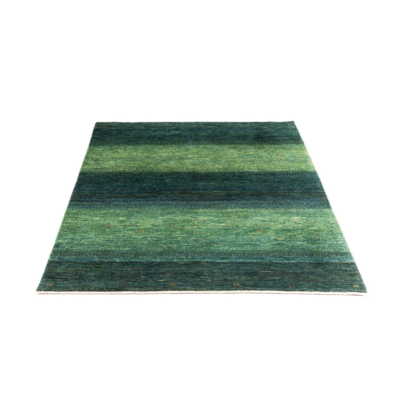 Gabbeh Teppich - Loribaft Perser - 114 x 185 cm - grün