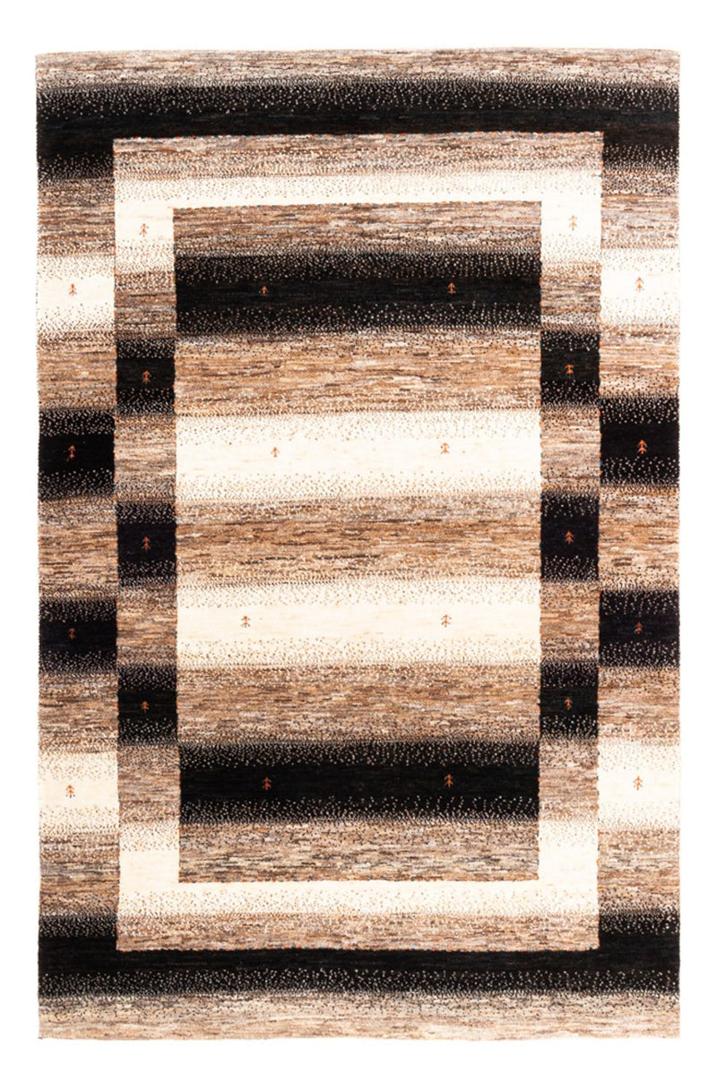Loribaft Teppich Perser 125x190cm - Orientteppich - grau