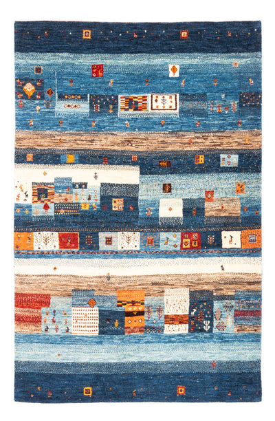Loribaft Teppich Perser 123x180cm - Orientteppich - mehrfarbig