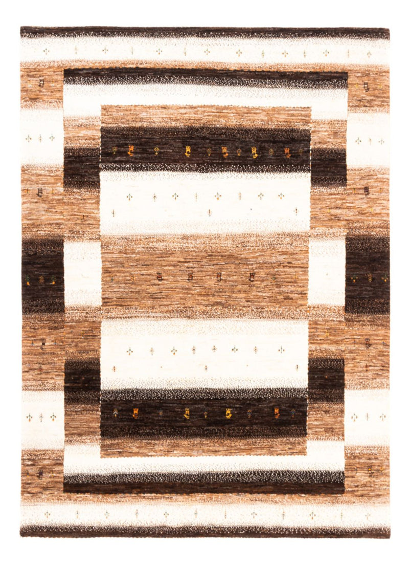 Gabbeh Teppich - Loribaft Perser - 179 x 233 cm - natur