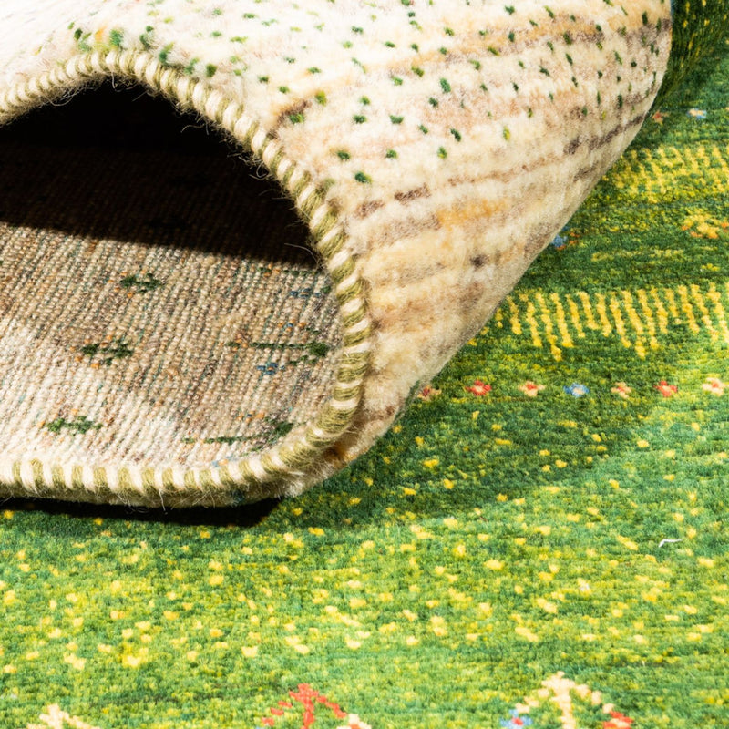 Loribaft Teppich Perser 180x238cm - Orientteppich - grün