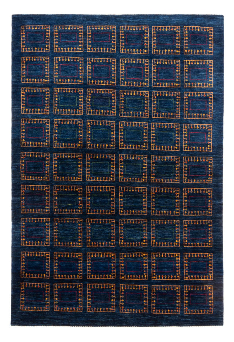 Gabbeh Teppich - Loribaft Perser - 180 x 253 cm - blau