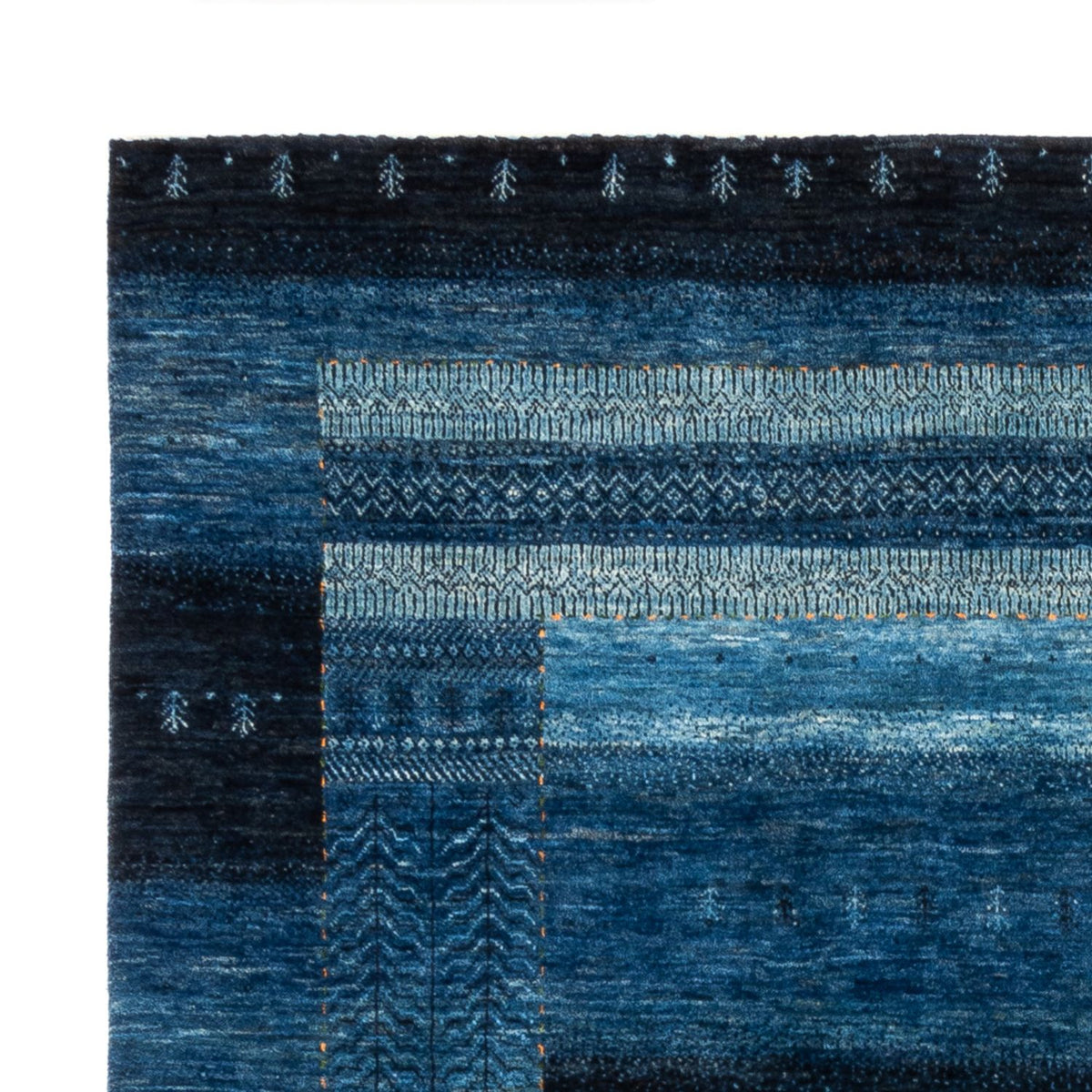Loribaft Teppich Perser 197x288cm - Orientteppich - blau