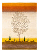 Gabbeh Teppich - Loribaft Perser - 129 x 175 cm - gold
