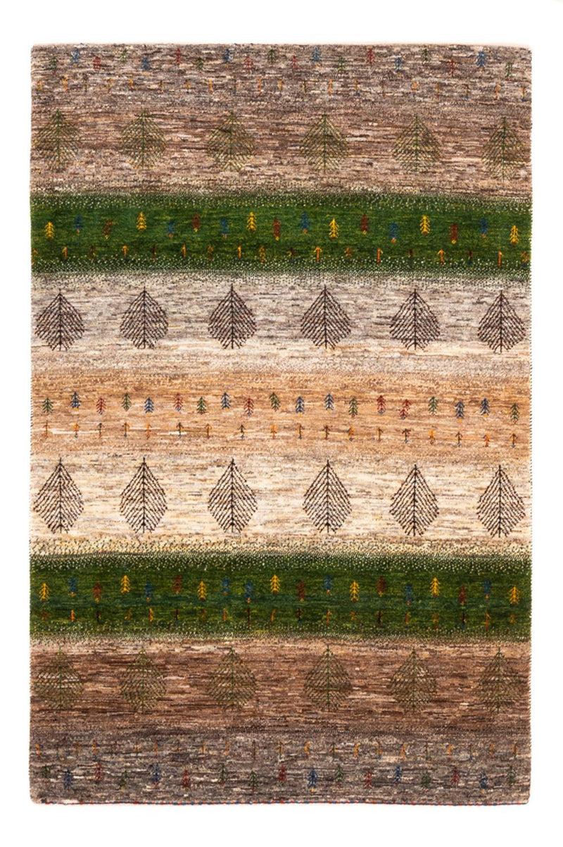 Loribaft Teppich Perser 117x174cm - Orientteppich - grau