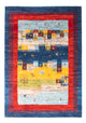 Loribaft Teppich Perser 107x141cm - Orientteppich - mehrfarbig