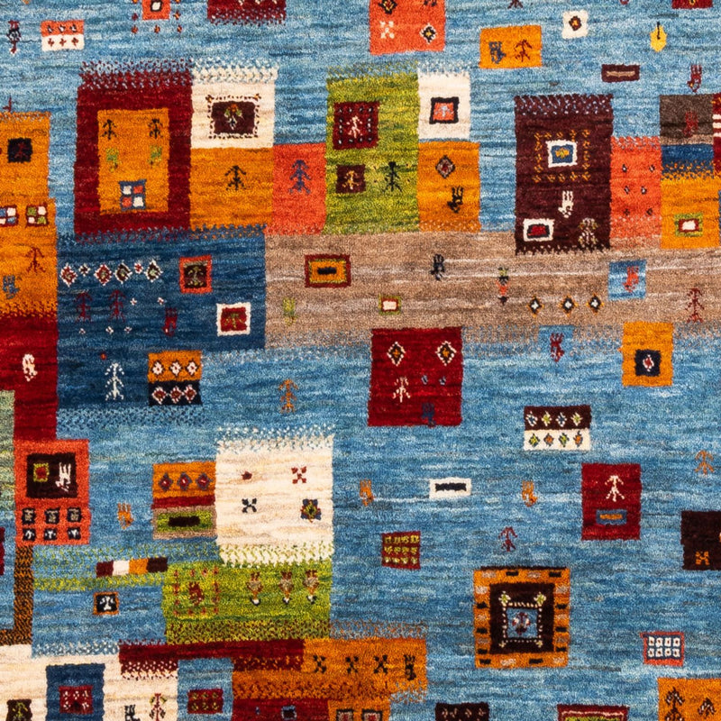Loribaft Teppich Perser 155x198cm - Orientteppich - mehrfarbig