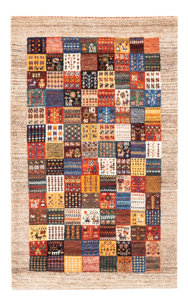 Loribaft Teppich Perser 84x132cm - Orientteppich - mehrfarbig