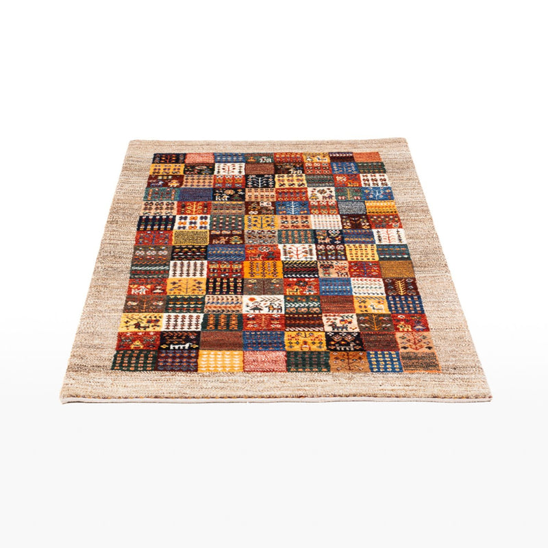 Loribaft Teppich Perser 84x132cm - Orientteppich - mehrfarbig