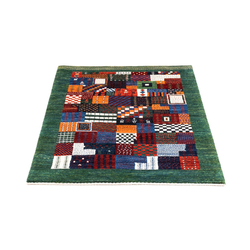Loribaft Teppich Perser 83x118cm - Orientteppich - mehrfarbig