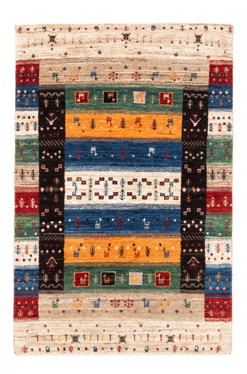 Loribaft Teppich Perser 83x124cm - Orientteppich - mehrfarbig