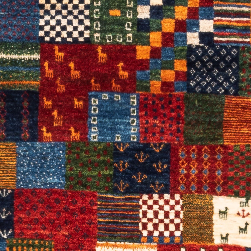 Gabbeh Teppich - Loribaft Perser - Royal - 84 x 128 cm - mehrfarbig