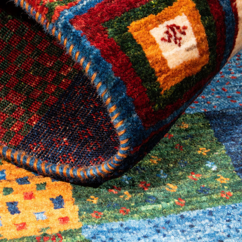 Gabbeh Teppich - Loribaft Perser - Royal - 84 x 128 cm - mehrfarbig