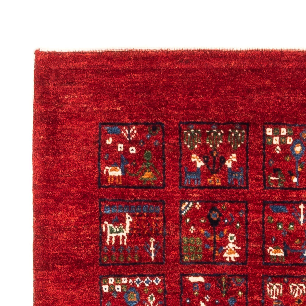Gabbeh Teppich - Loribaft Perser - Royal - 82 x 124 cm - mehrfarbig