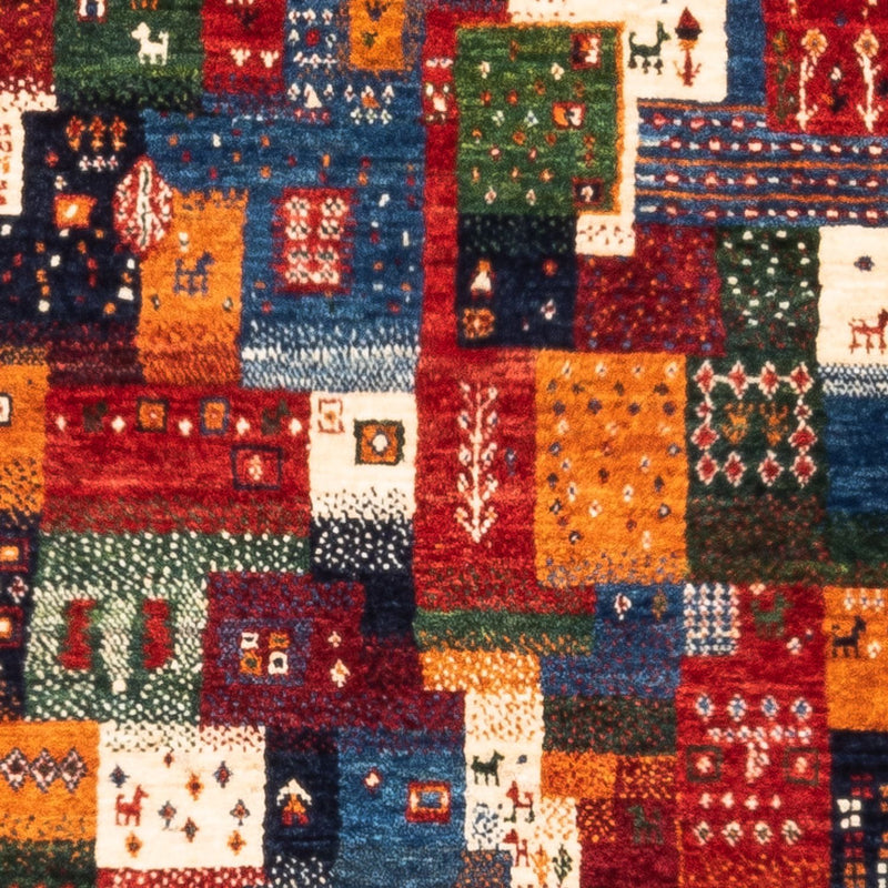 Gabbeh Teppich - Loribaft Perser - Royal - 84 x 127 cm - mehrfarbig