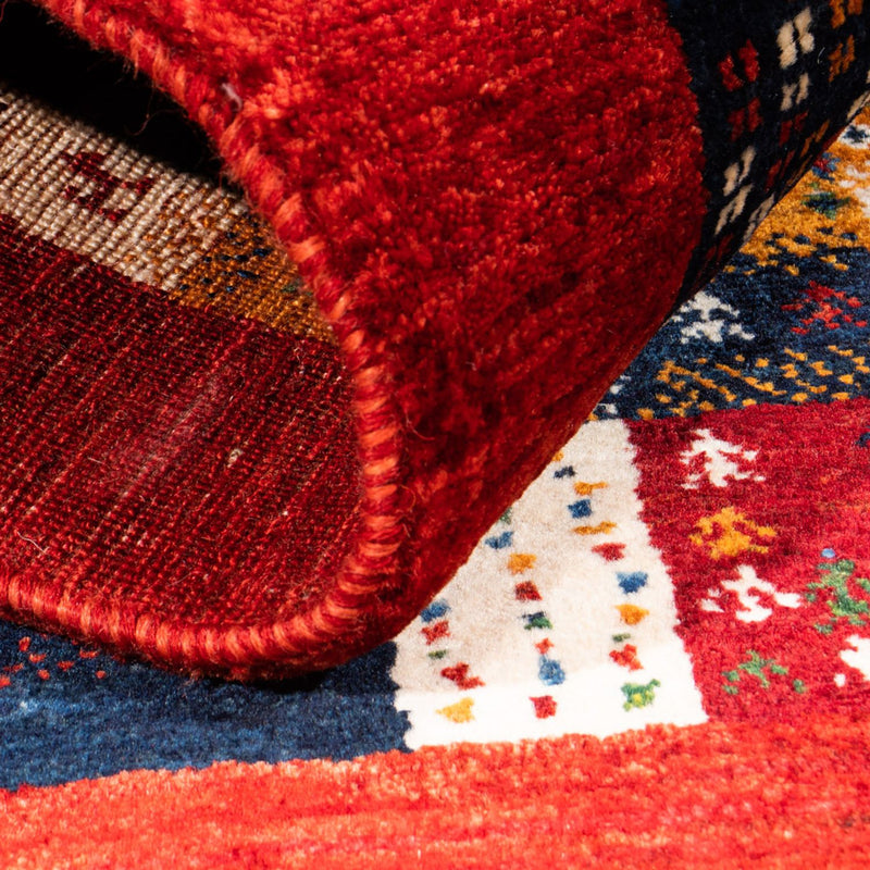 Gabbeh Teppich - Loribaft Perser - Royal - 84 x 127 cm - mehrfarbig