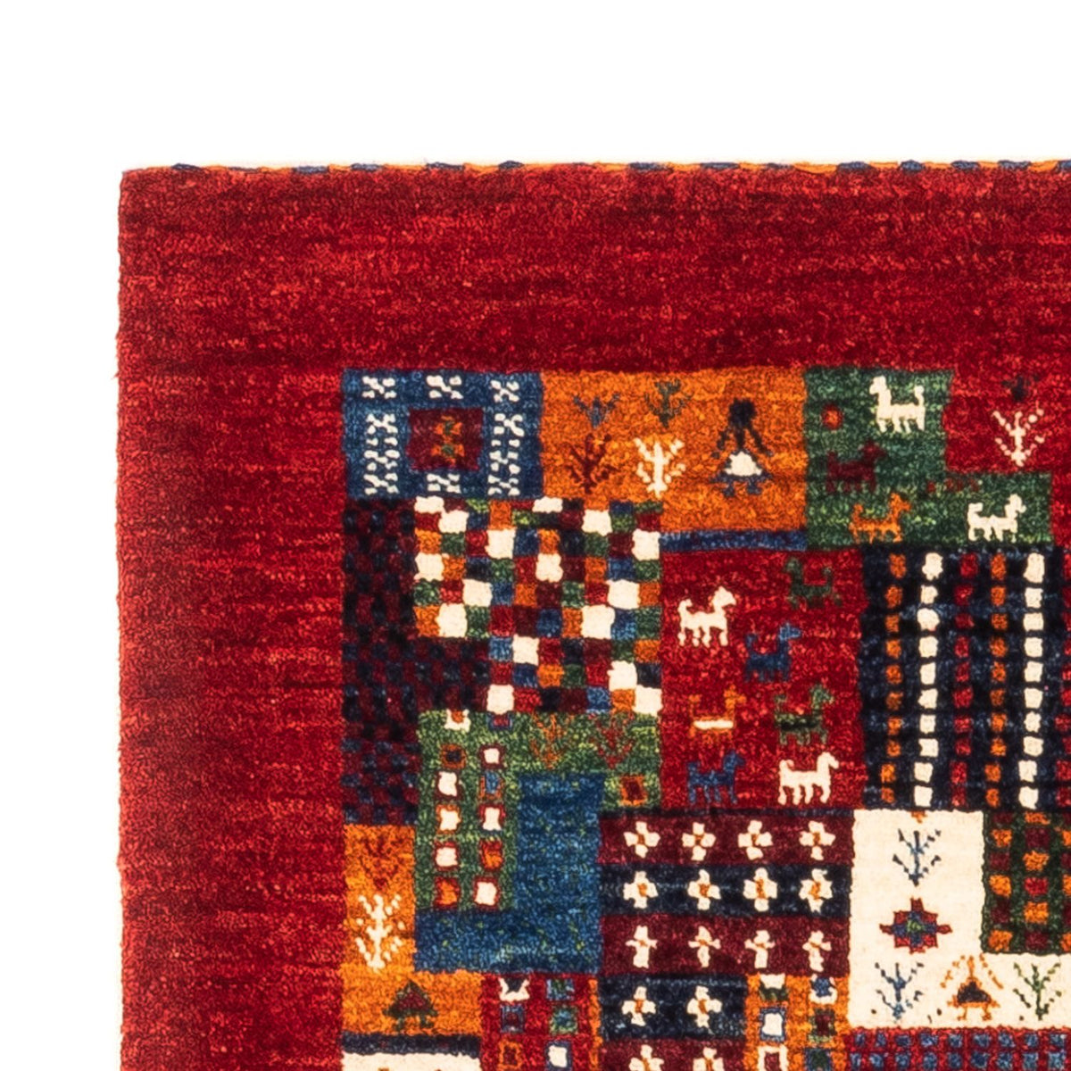 Loribaft Teppich Perser 84x122cm - Orientteppich - mehrfarbig