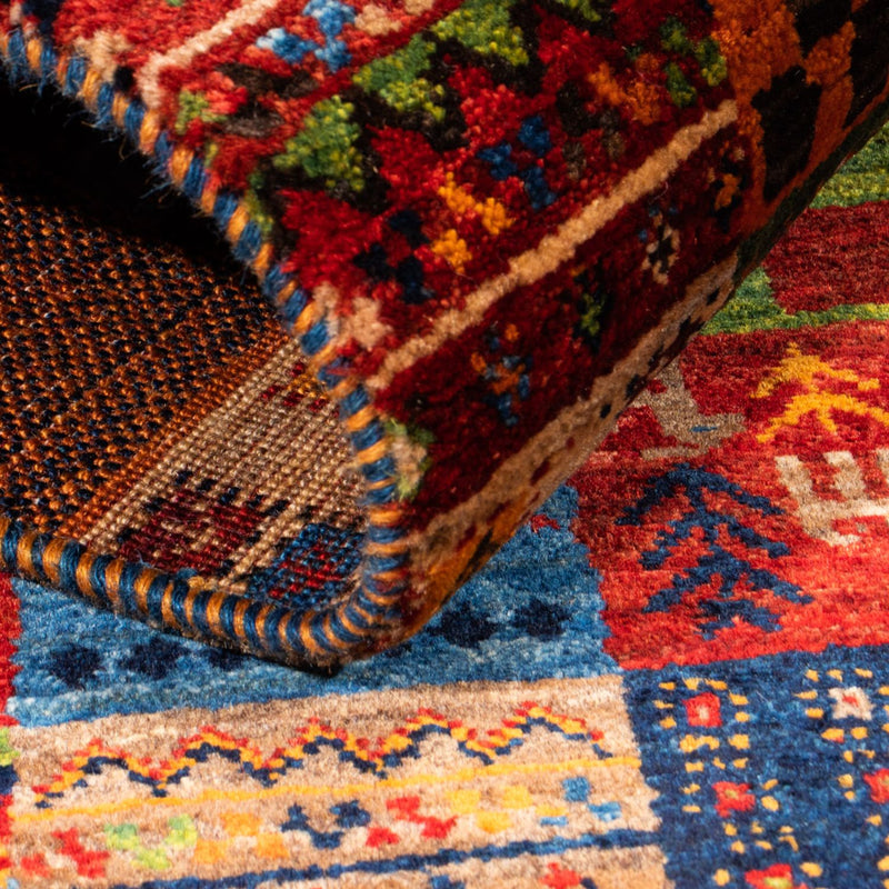 Gabbeh Teppich - Loribaft Perser - Royal - 80 x 124 cm - mehrfarbig
