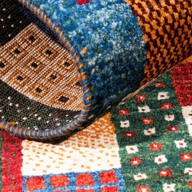 Gabbeh Teppich - Loribaft Perser - Royal - 80 x 132 cm - mehrfarbig