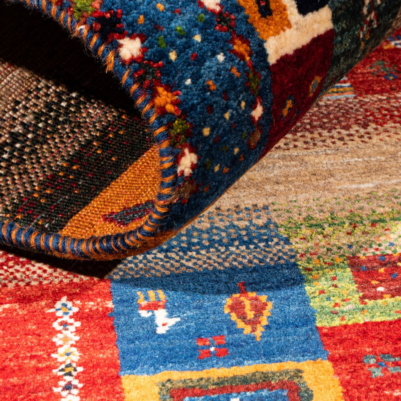 Gabbeh Teppich - Loribaft Perser - Royal - 84 x 132 cm - mehrfarbig