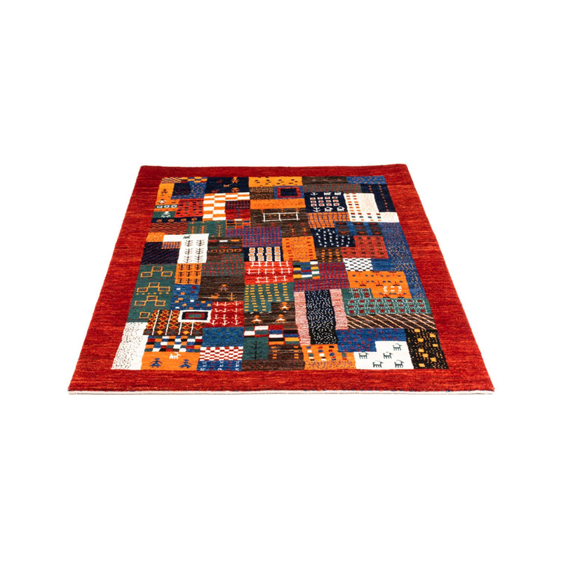 Loribaft Teppich Perser 101x143cm - Orientteppich - mehrfarbig
