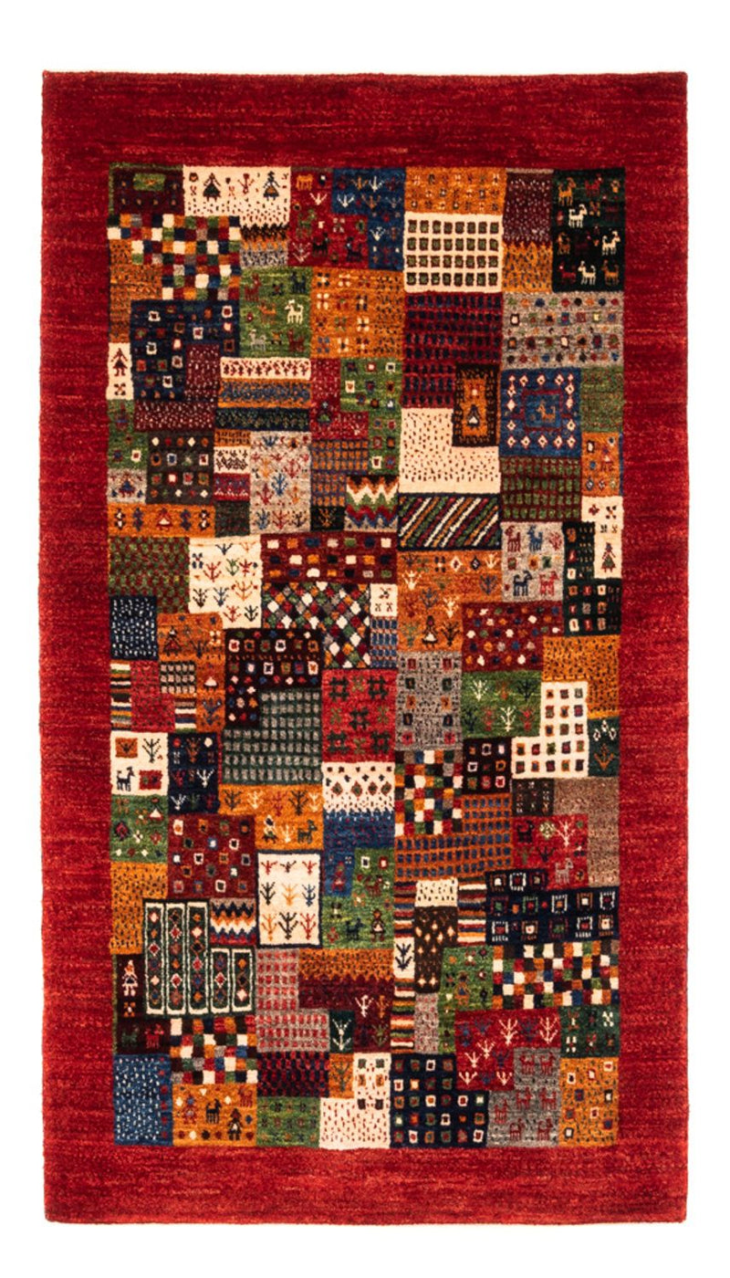Loribaft Teppich Perser 88x142cm - Orientteppich - mehrfarbig