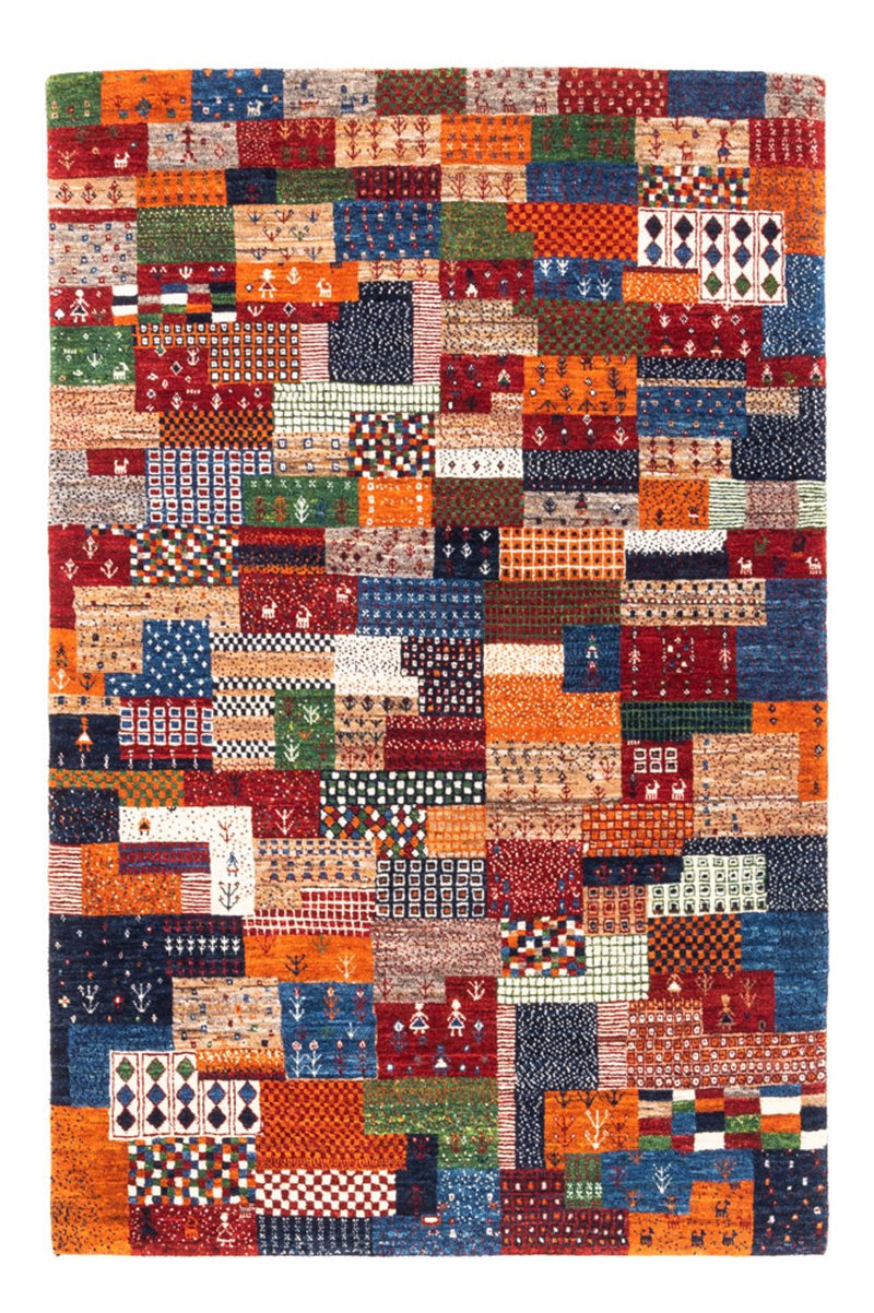 Loribaft Teppich Perser 100x147cm - Orientteppich - mehrfarbig