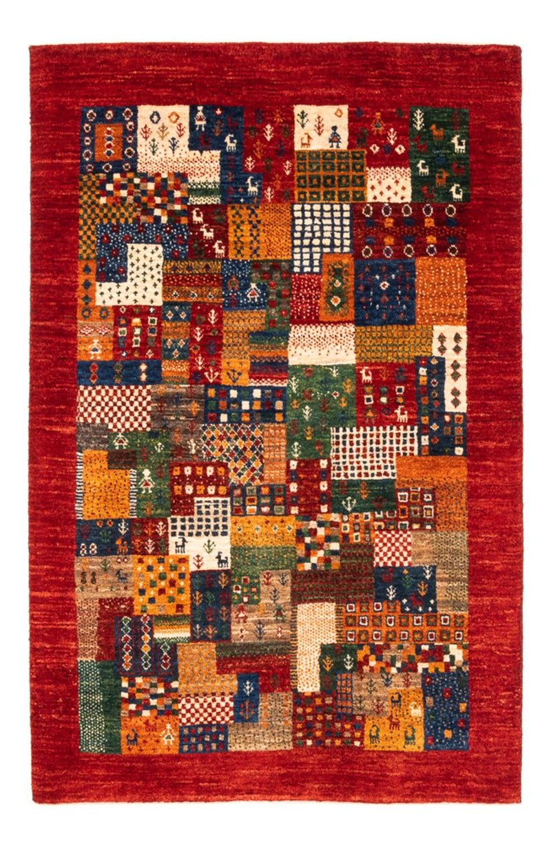 Loribaft Teppich Perser 90x134cm - Orientteppich - mehrfarbig
