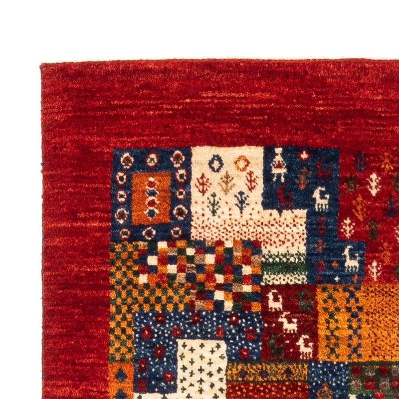 Loribaft Teppich Perser 90x134cm - Orientteppich - mehrfarbig