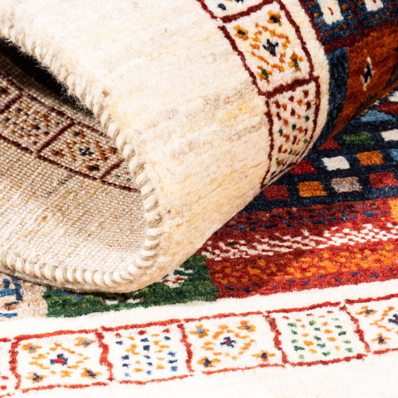 Loribaft Teppich Perser 82x125cm - Orientteppich - mehrfarbig