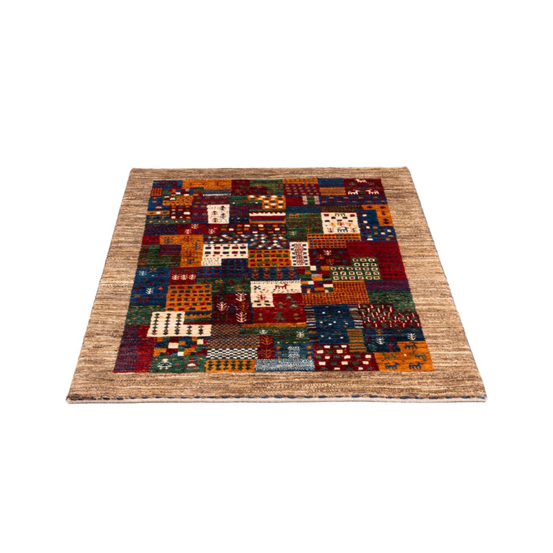 Loribaft Teppich Perser 84x123cm - Orientteppich - mehrfarbig