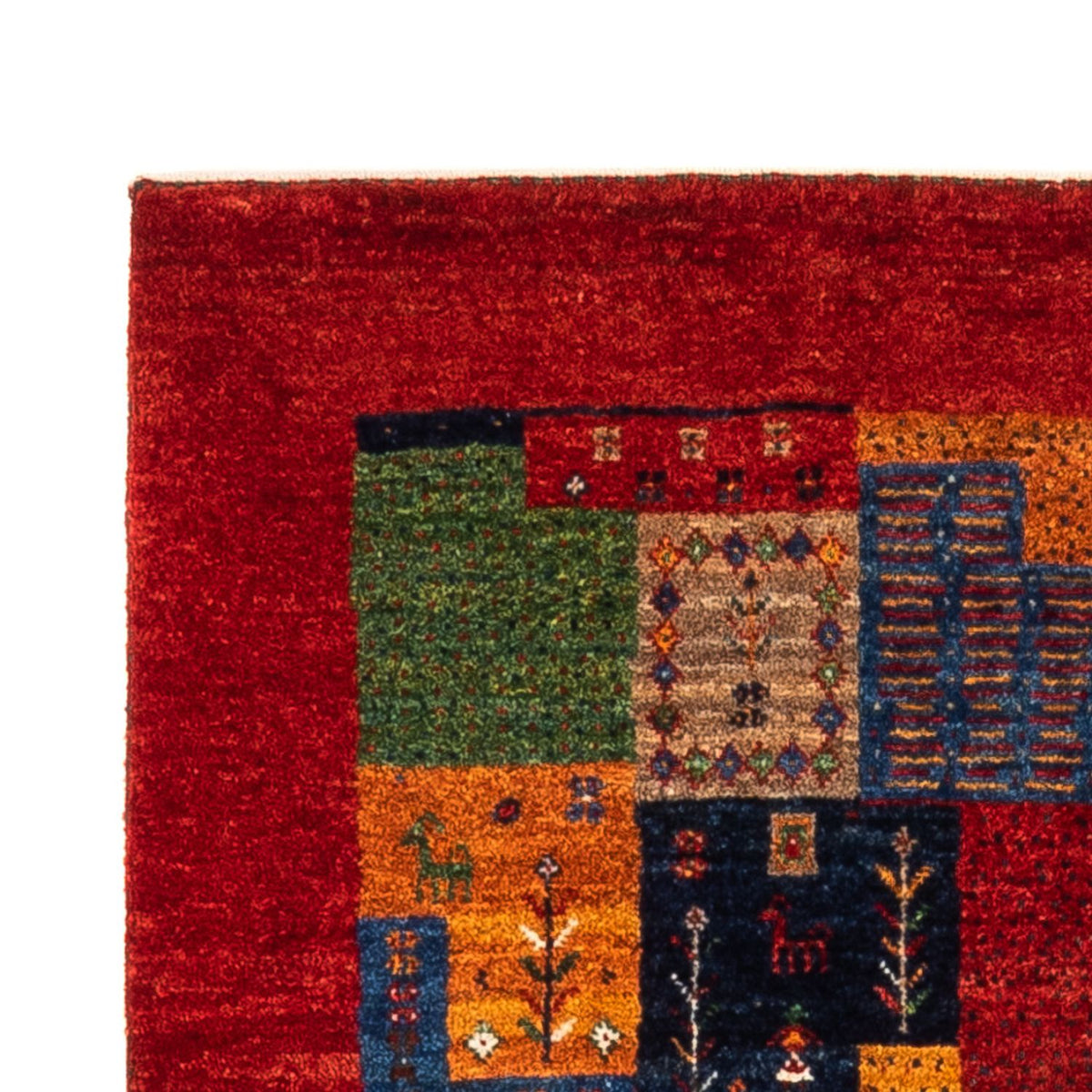 Loribaft Teppich Perser 84x125cm - Orientteppich - mehrfarbig