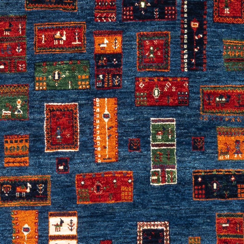 Gabbeh Teppich - Loribaft Perser - Royal - 86 x 123 cm - mehrfarbig