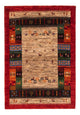 Loribaft Teppich Perser 87x125cm - Orientteppich - mehrfarbig