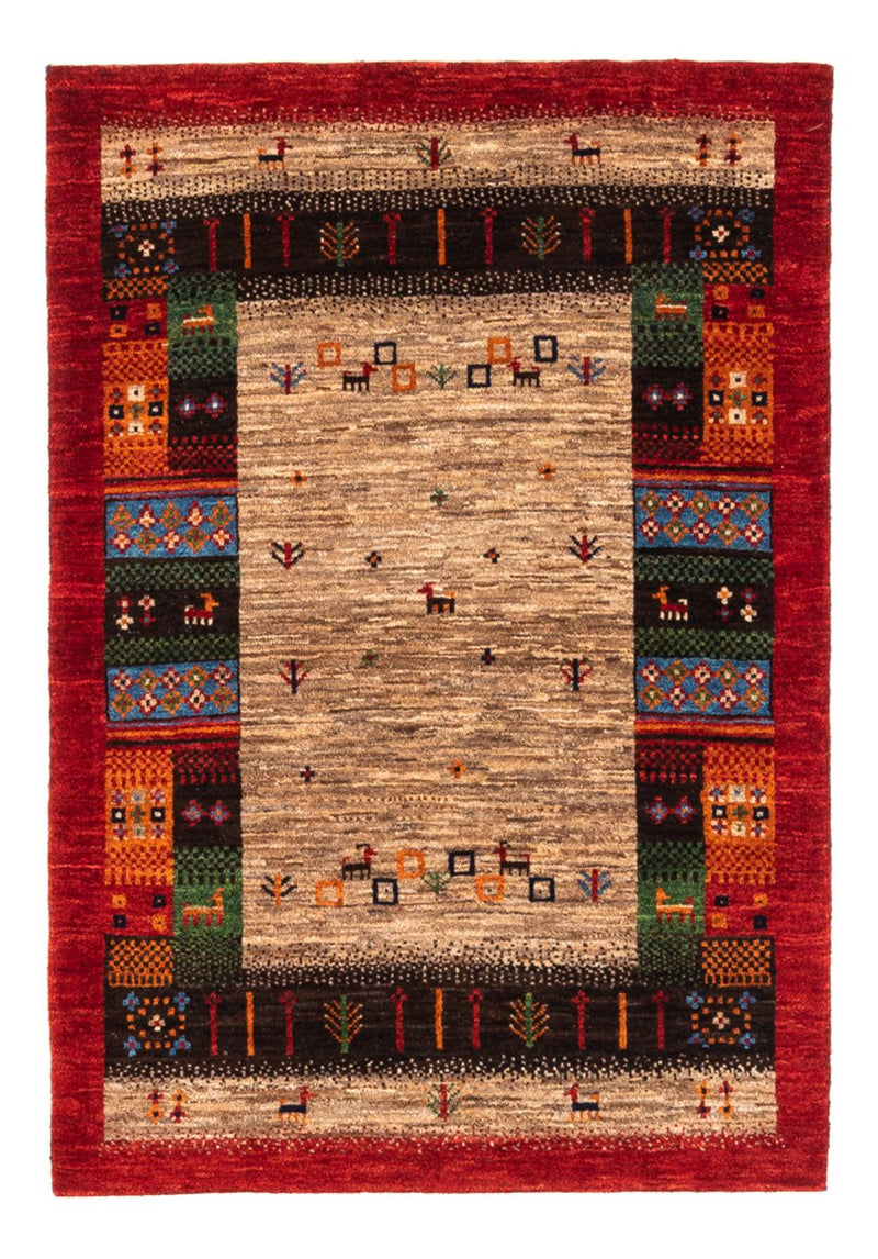 Loribaft Teppich Perser 87x125cm - Orientteppich - mehrfarbig