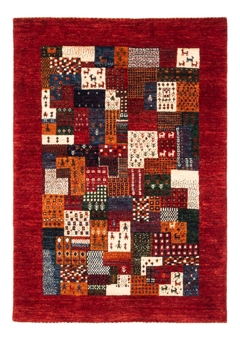 Loribaft Teppich Perser 85x120cm - Orientteppich - mehrfarbig
