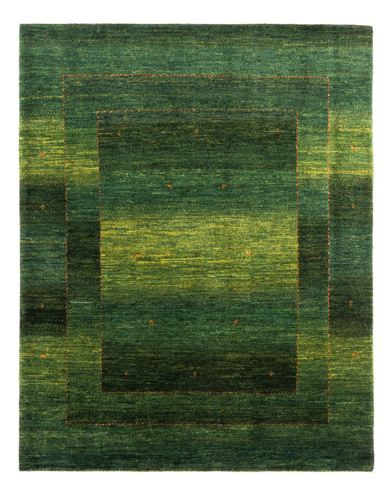 Loribaft Teppich Perser 153x191cm - Orientteppich - grün