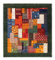 Loribaft Teppich Perser 122x130cm - Orientteppich - mehrfarbig