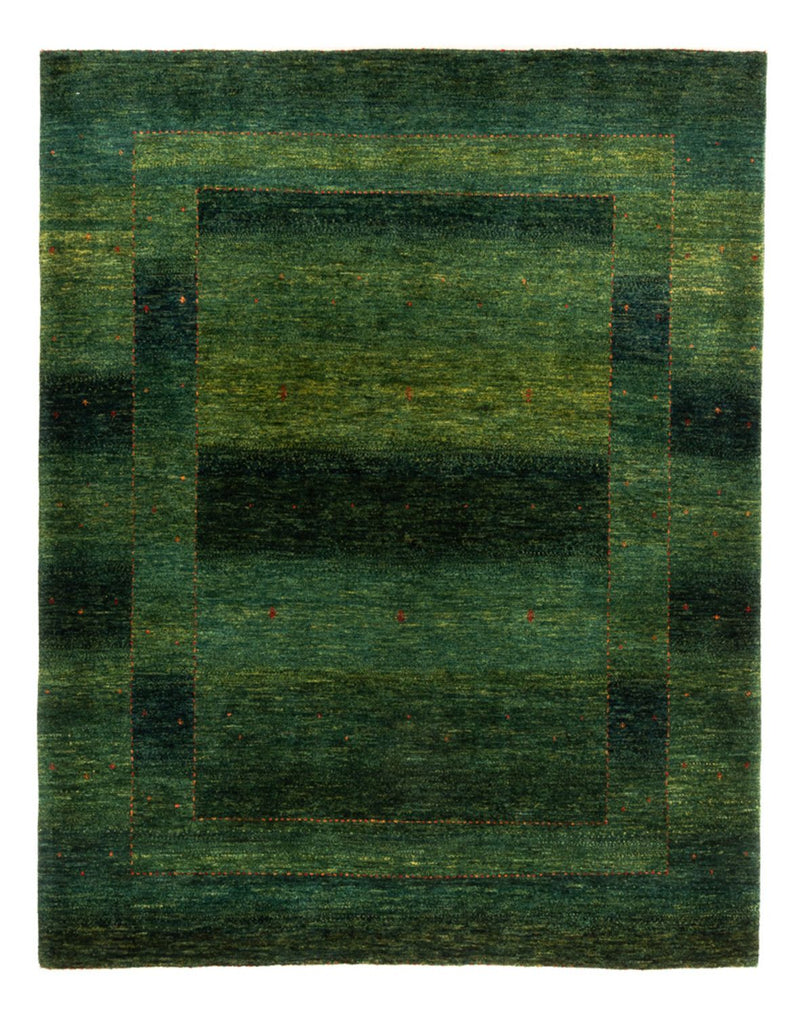 Gabbeh Teppich - Loribaft Perser - 160 x 200 cm - grün