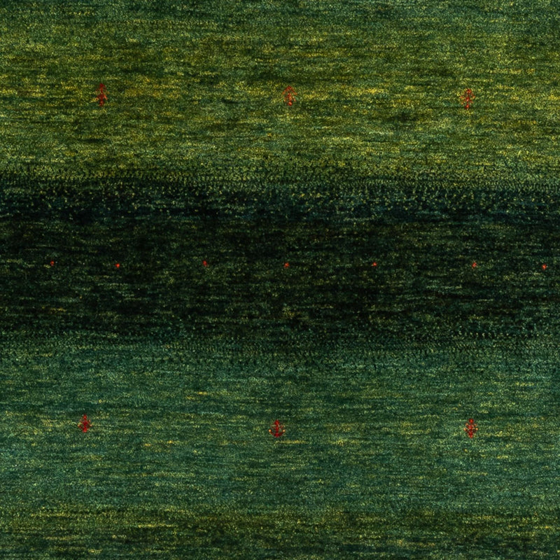 Gabbeh Teppich - Loribaft Perser - 160 x 200 cm - grün