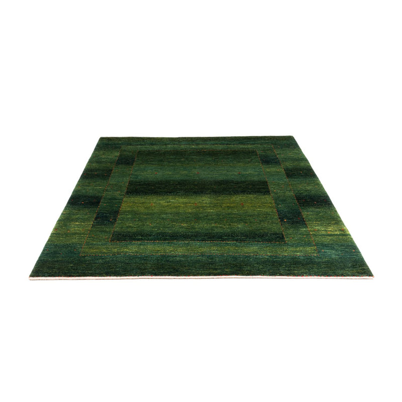 Gabbeh Teppich - Loribaft Perser - 160 x 200 cm - grün